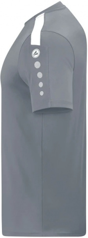 Футболка джерси детская Jako POWER S/S серо-белая 4223-840