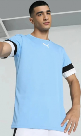Футболка Puma TEAMRISE JERSEY голубая 704932-18