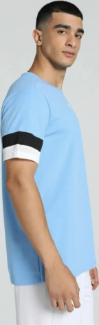 Футболка Puma TEAMRISE JERSEY голубая 704932-18