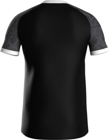 Футболка джерси детская Jako ICONIC S/S черно-серая 4224-801