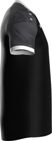 Футболка джерси детская Jako ICONIC S/S черно-серая 4224-801