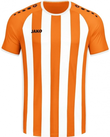 Футболка джерси детская Jako INTER S/S оранжево-белая 4215-352