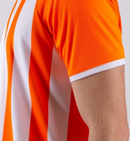 Футболка джерси детская Jako INTER S/S оранжево-белая 4215-352