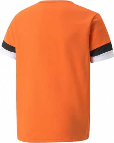 Футболка детская Puma TEAMRISE JERSEY JR оранжевая 704938-08
