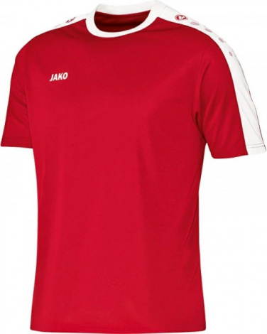 Футболка детская Jako STRIKER S/S красно-белая 4206-01