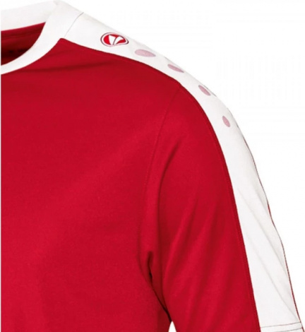 Футболка детская Jako STRIKER S/S красно-белая 4206-01
