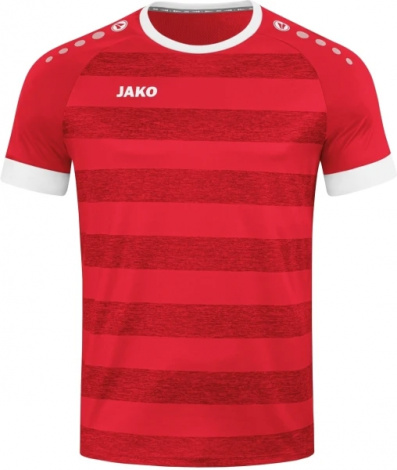 Футболка джерси детская Jako CELTIC MELANGE S/S красно-белая 4214-110