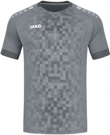 Футболка джерси детская Jako PIXEL S/S серая 4241-840