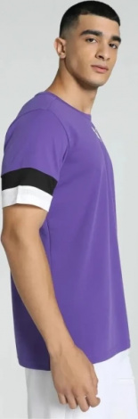 Футболка Puma TEAMRISE JERSEY фиолетовая 704932-10