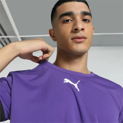 Футболка Puma TEAMRISE JERSEY фиолетовая 704932-10