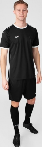 Футболка джерси детская Jako PRIMERA S/S черно-белая 4212-800