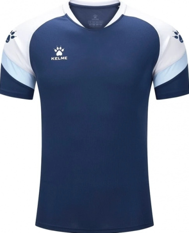 Футболка Kelme BRAVO темно-сине-белая 7351TX1092.9424