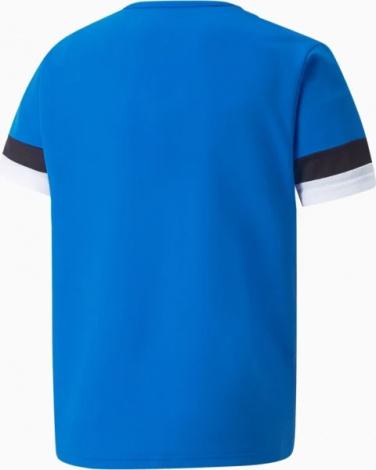 Футболка дитяча Puma TEAMRISE JERSEY JR синя 704938-02