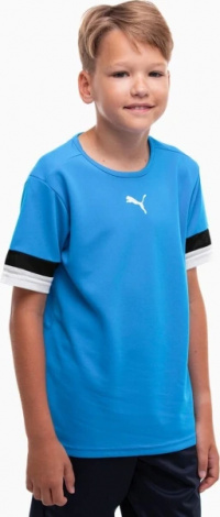 Футболка дитяча Puma TEAMRISE JERSEY JR синя 704938-02