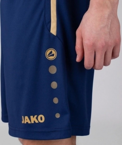 Шорты детские Jako ALLROUND темно-сине-золотые 4499-936