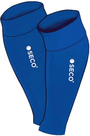 Гетры футбольные без носка Seco NAVARRA синие 23210204