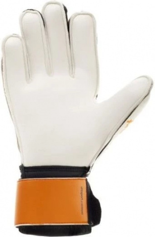 Воротарські рукавички Uhlsport ELIMINATOR SOFT SF оранжево-чорно-білі 1000171 01