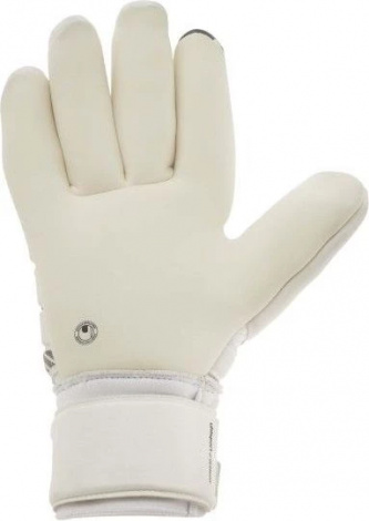 Воротарські рукавички Uhlsport FANGMASCHINE ABSOLUTGRIP FINGER SURROUND біло-чорні 1000122 01