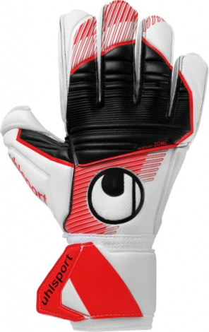 Воротарські рукавиці Uhlsport ABSOLUTGRIP біло-червоно-чорні 1011351 01