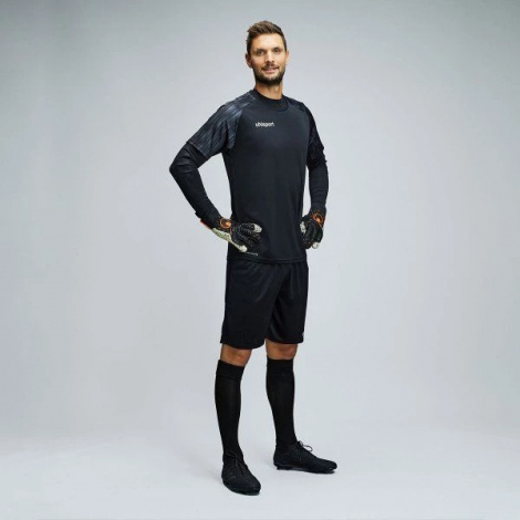 Комплект вратарской формы детский Uhlsport REACTION GOALKEEPER SET черный 1003667 01