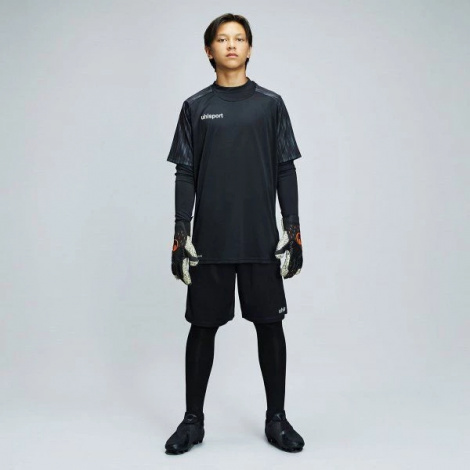 Комплект вратарской формы детский Uhlsport REACTION GOALKEEPER SET черный 1003667 01