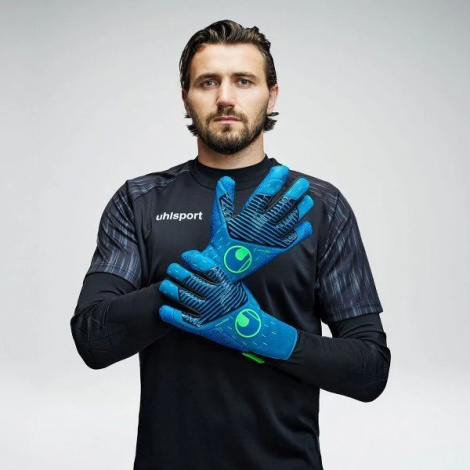 Комплект вратарской формы детский Uhlsport REACTION GOALKEEPER SET черный 1003667 01