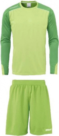 Комплект вратарской формы Uhlsport TOWER GK Set зеленый 100561201/100556404