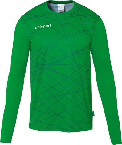 Воротарська кофта дитяча Uhlsport PREDICTION GOALKEEPER SHIRT зелена 1005305 70