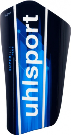 Щитки футбольні Uhlsport SUPER LITE PLUS синьо-біло-темно-сині 1006806 03