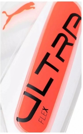 Щитки футбольні Puma ULTRA FLEX FOOTBALL SLEEVES SHINGUARDS біло-червоні 030987-01
