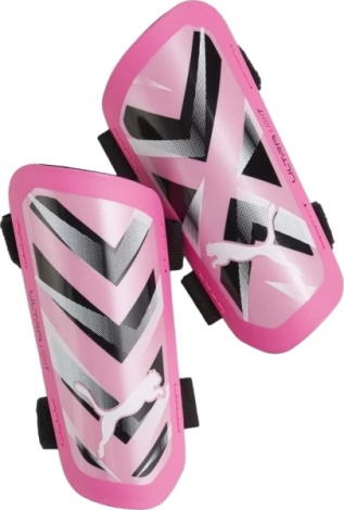 Щитки футбольні Puma ULTRA LIGHT STRAP рожеві 030875-08