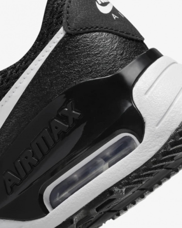 Кросівки підліткові Nike AIR MAX SYSTM (GS) чорно-білі DQ0284-001