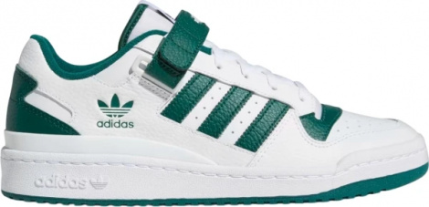 Кроссовки Adidas FORUM LOW бело-зеленые GY5835
