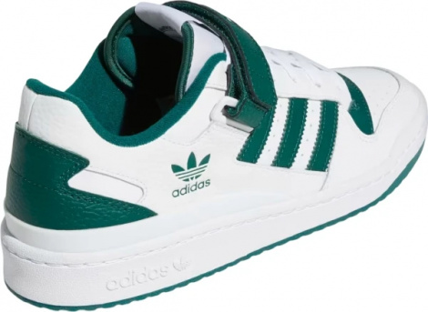 Кроссовки Adidas FORUM LOW бело-зеленые GY5835