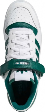 Кроссовки Adidas FORUM LOW бело-зеленые GY5835