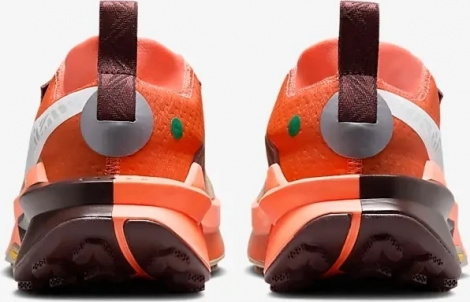 Кроссовки для трейлраннинга Nike ZOOMX ZEGAMA 2 TRAIL коричнево-оранжевые HQ3768-200