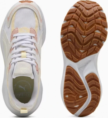 Кроссовки женские Puma HYPNOTIC LS бежево-желто-светло-розовые 39529533