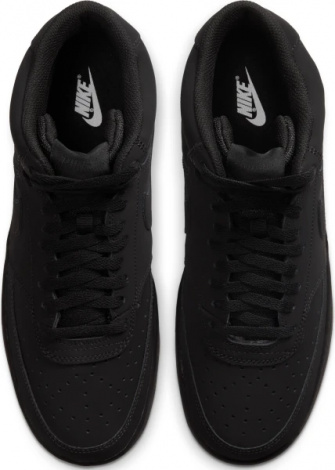 Кеди Nike COURT VISION MID чорні CU6620-001