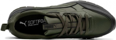 Кросівки Puma R78 TREK LTH зелено-чорні 38320203