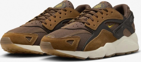 Кроссовки Nike AIR HUARACHE RUNNER коричневые DZ3306-201