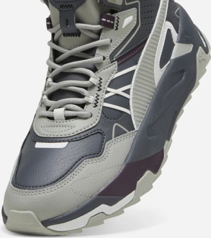 Кроссовки Puma TRINITY MID HYBRID L серо-темно-серые 39398510