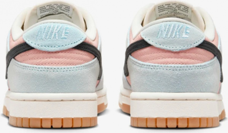 Кросівки жіночі Nike DUNK LOW блакитно-коралові HJ7341-474