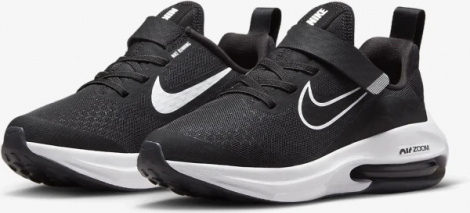 Кроссовки детские Nike AIR ZOOM ARCADIA 2 (PSV) черно-белые DM8492-002