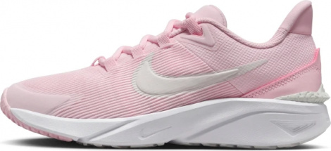 Кросівки бігові підліткові Nike STAR RUNNER 4 NN (GS) світло-рожеві DX7615-602