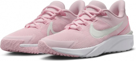 Кросівки бігові підліткові Nike STAR RUNNER 4 NN (GS) світло-рожеві DX7615-602