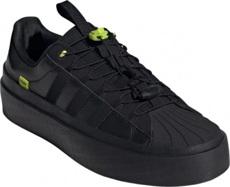 Кеди Adidas SUPERSTAR HÖR чорно-лаймові IH5091