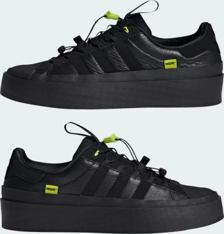 Кеди Adidas SUPERSTAR HÖR чорно-лаймові IH5091