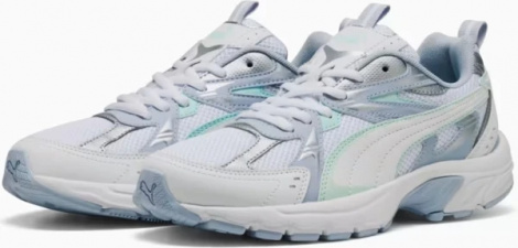 Кроссовки Puma MILENIO TECH голубо-мятно-белые 39232215
