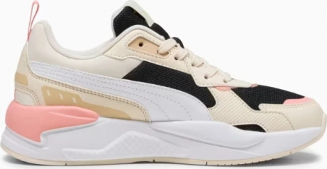 Кроссовки женские Puma X-RAY 3 бежево-черно-светло-розовые 39906413