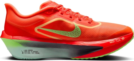 Кроссовки беговые Nike ZOOM FLY 6 красно-салатовые FN8454-601